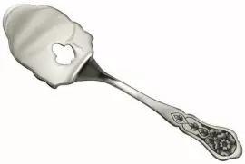 Silver "Violet" cake spatula