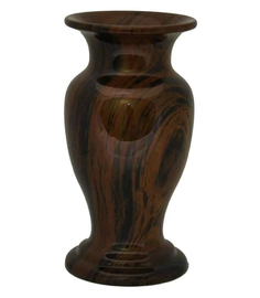 A delightful obsidian vase