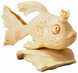 Скульптура из бивня мамонта "Владычица морская"