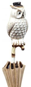 Sculpture of a mammoth tusk "Owl"