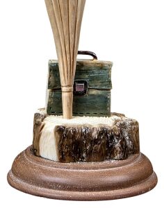 Sculpture of a mammoth tusk "Owl"
