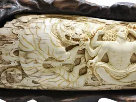 Композиция из бивня мамонта "Медитация"