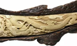 Композиция из бивня мамонта "Медитация"