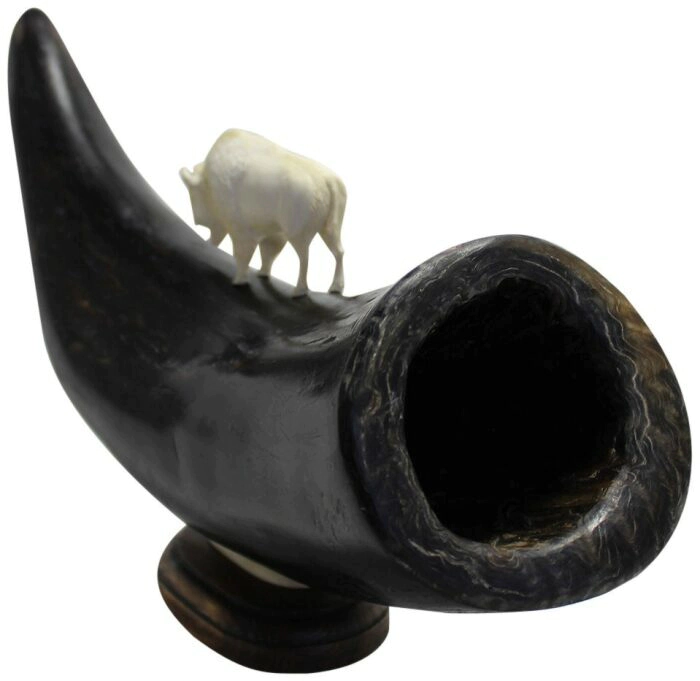 The composition of the mammoth tusk "Ancient buffalo"