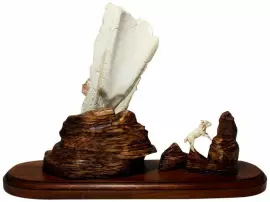 Письменный прибор "Орёл и козлёнок"