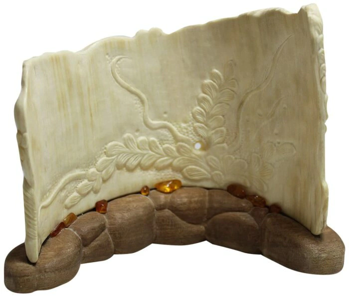 Composition of mammoth tusk "Sea fishes"