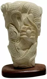 Композиция из бивня мамонта "Хранители гармонии"