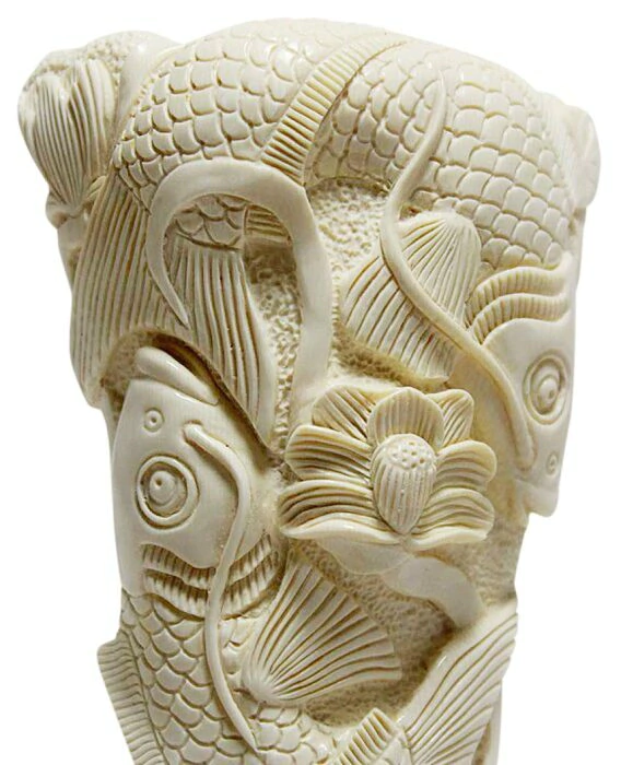 Mammoth tusk composition "Guardians of Harmony"