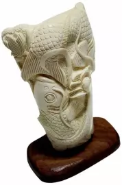 Композиция из бивня мамонта "Хранители гармонии"