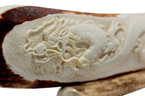 Composition of the mammoth tusk "Oriental Dragon"