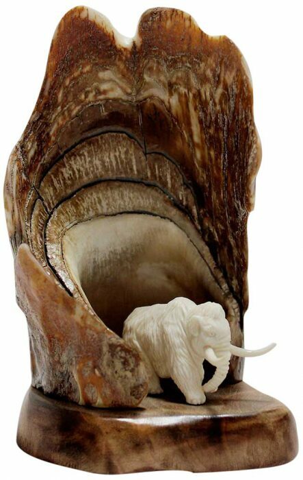Mammoth tusk composition "Cave"