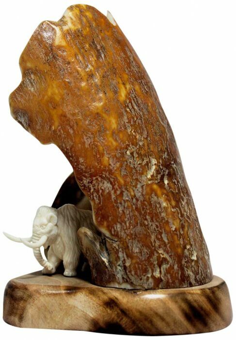Mammoth tusk composition "Cave"