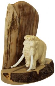 Composition of mammoth tusk "Mastodon"