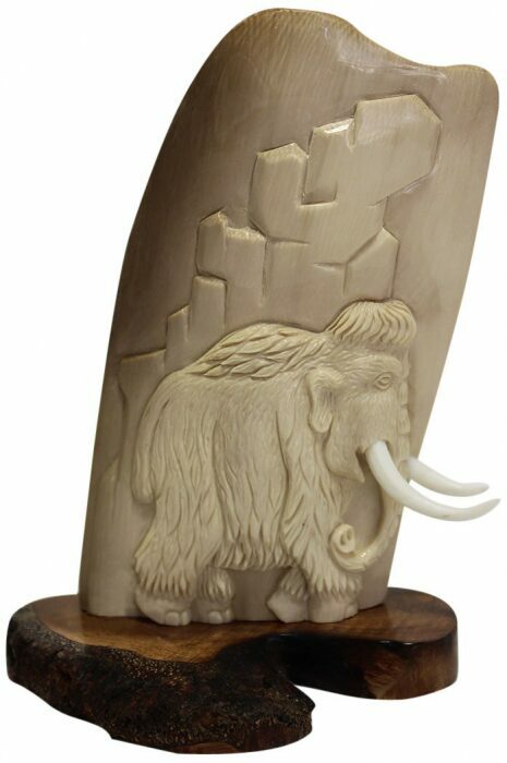 Mammoth tusk composition "Mammoth Shelter"