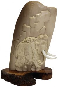 Mammoth tusk composition "Mammoth Shelter"