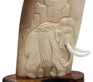 Mammoth tusk composition "Mammoth Shelter"