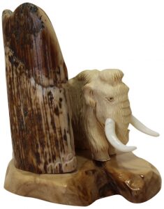 Composition of a mammoth tusk "Ice Age"