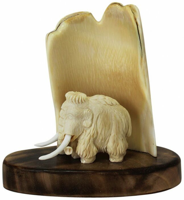 Mammoth tusk composition "Gorge"