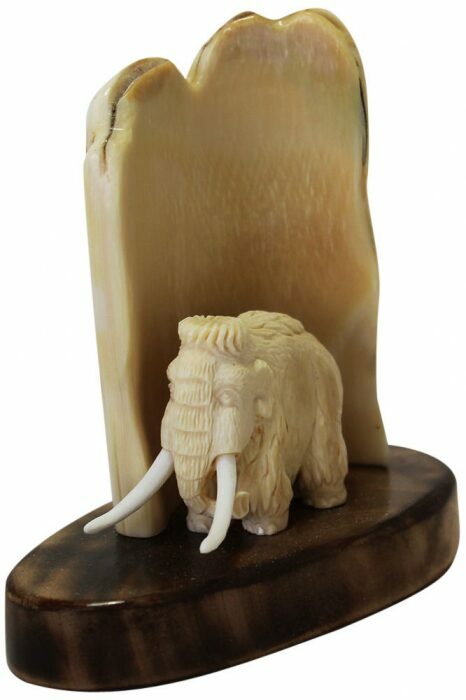 Mammoth tusk composition "Gorge"