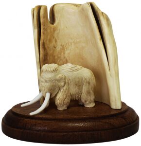 Mammoth tusk composition "In the Gorge"