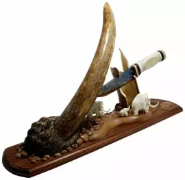 Авторский нож "Ледниковый период"