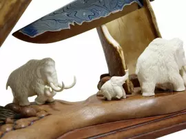 Авторский нож "Ледниковый период"