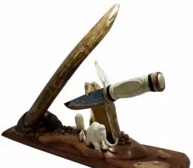 Авторский нож "Ледниковый период"