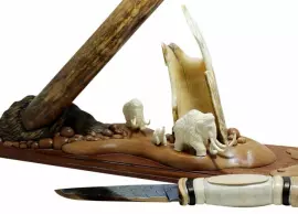 Авторский нож "Ледниковый период"