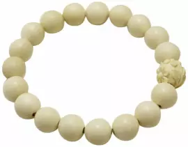 Браслет из бивня мамонта "Резные цветы"