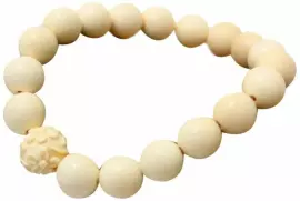 Браслет из бивня мамонта "Резные цветы"
