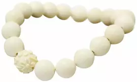 Браслет из бивня мамонта "Резные цветы"