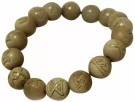 Браслет из бивня мамонта "Рунический"