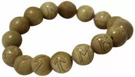 Браслет из бивня мамонта "Рунический"