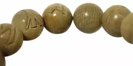 Браслет из бивня мамонта "Рунический"