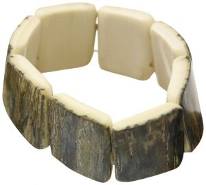 Mammoth tusk bracelet "Portal"
