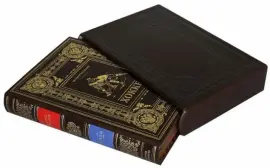 Подарочная книга в кожаном переплете "Хоккей. Великое наследие"