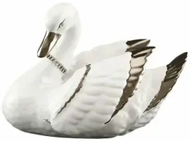 Статуэтка "Лебедь" большая, цвет: белый Статуэтка "Лебедь" большая, цвет: белый