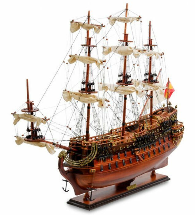 Модель испанского линейного корабля 1690г. "San Felipe"