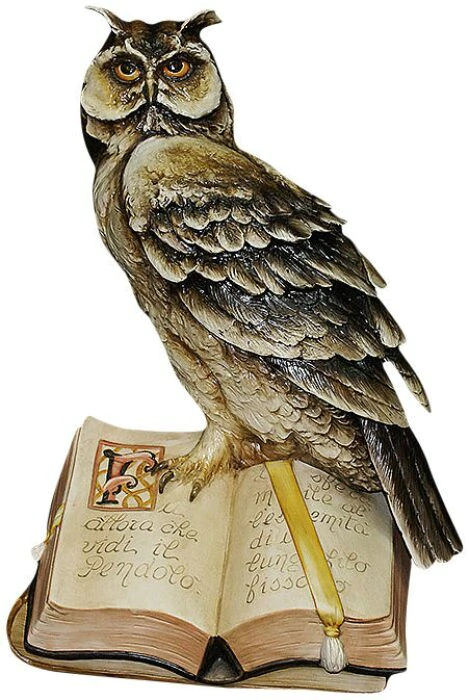 Статуэтка "Сова с книгой"