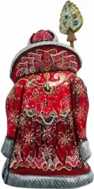 Резная статуэтка "Дед Мороз" (в красном)