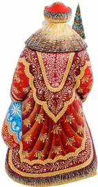 Резная статуэтка "Дед Мороз" (роспись)