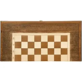 Резные шахматы, нарды и шашки из бука "Путь" средние Резные шахматы, нарды и шашки из бука "Путь" средние