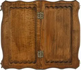 Резные шахматы, нарды и шашки из бука "Горные вершины" малые Резные шахматы, нарды и шашки из бука "Горные вершины" малые