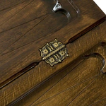 Игровой набор резной "Волна" малый (шахматы и нарды)