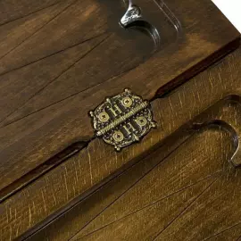 Игровой набор резной "Волна" малый (шахматы и нарды)