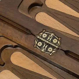 Резные шахматы, нарды и шашки из бука "Аллюр"