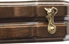 Резные шахматы, нарды и шашки из бука "Модерн" с ручкой