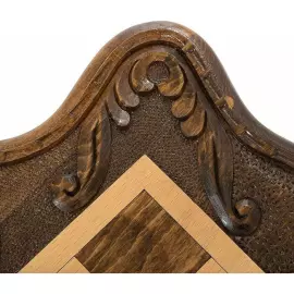 Резные шахматы, нарды и шашки из бука "Авангард"