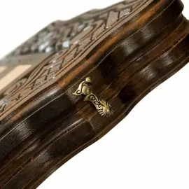 Игровой набор резной "Волна" средние (шахматы и нарды)