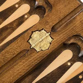 Резные шахматы, нарды и шашки из бука "Лагуна"